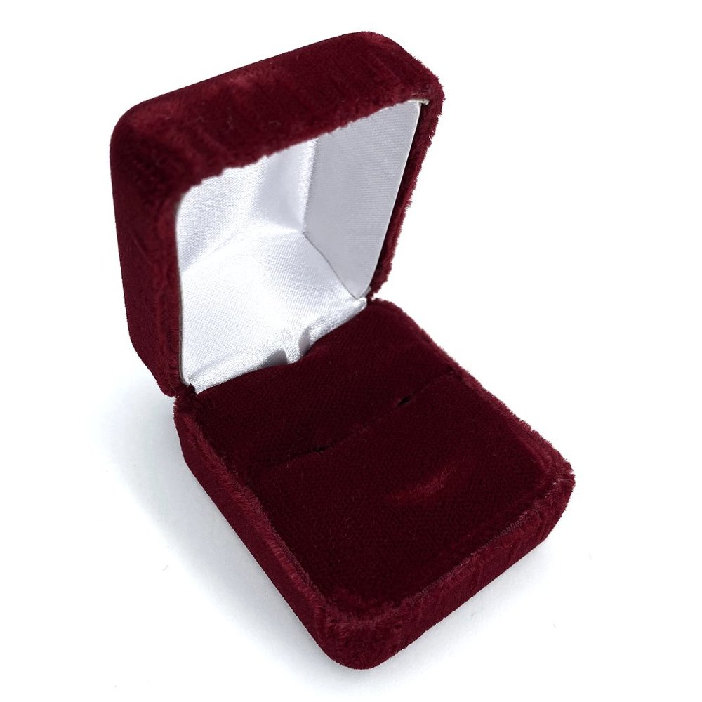 FREE ADD ON - Red Velvet Ring Box